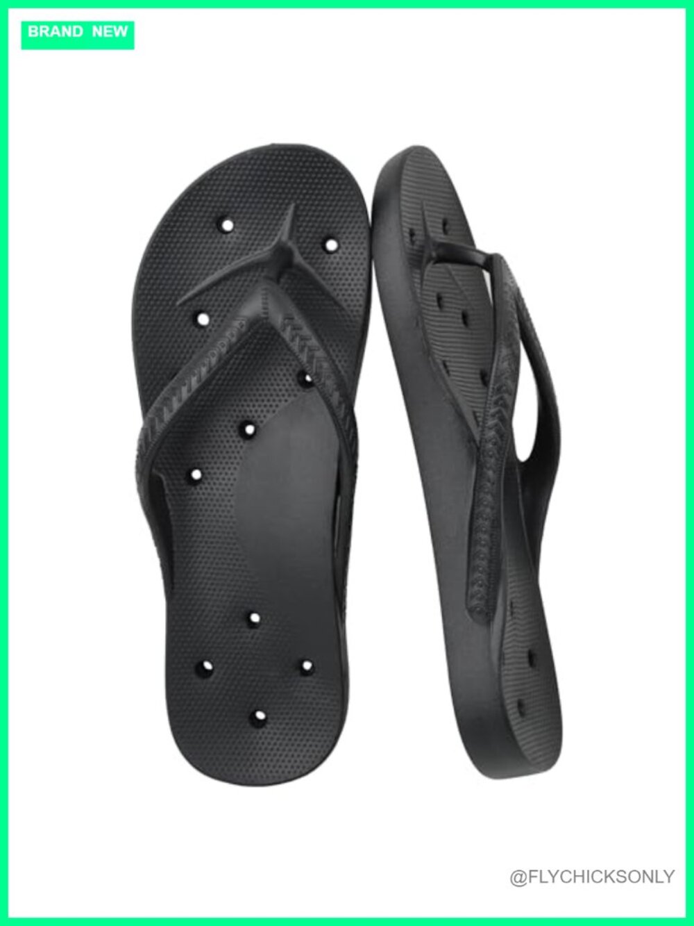 Non-Slip Shower Sandals with Arch Support, Quick-Dry EVA Flip Flops